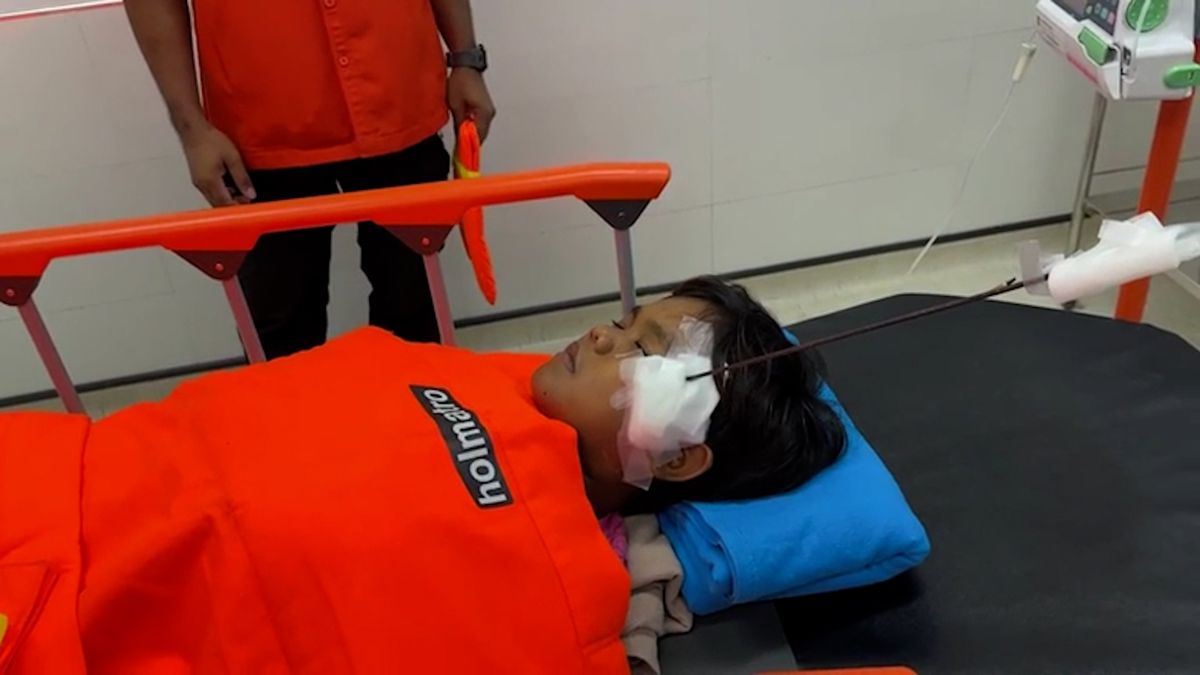 Chlapec v Thajsku se střelil harpunou do hlavy